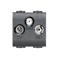 Living Int - Presa Tv/Rd/Sat Derivata ( BTICINO cod. L4210D )