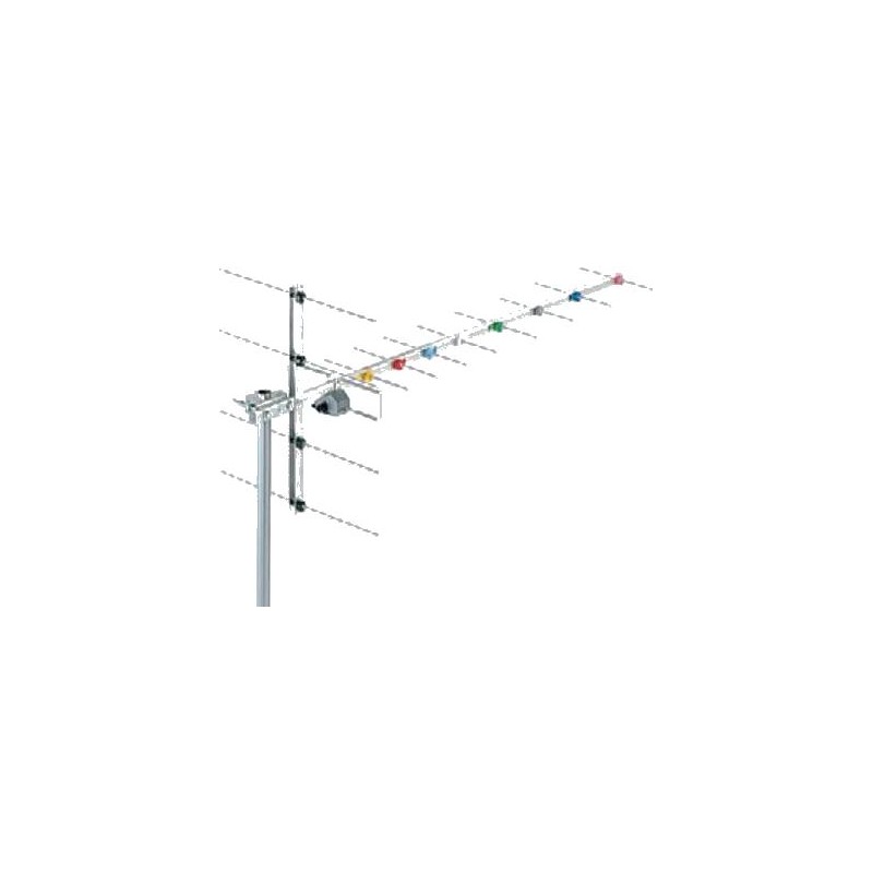 Antenna Uhf/B4 10El,Con Riflettore 10Delta/R  ( FRACARRO cod. 219531 )