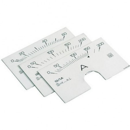 Btdin - Scala 50A Per Amperometro F2/1000 ( BTICINO cod. F2/50S )