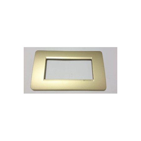 Matix - Placca 6P Gold ( BTICINO cod. AM4806LGL )