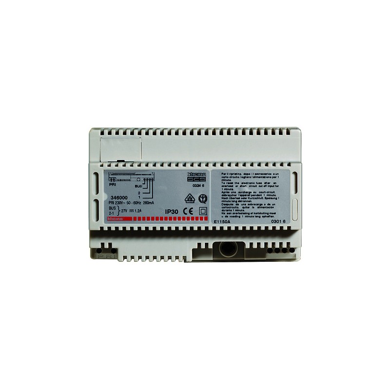 Alimentatore 2 Fili Max 100 Posti Interni ( BTICINO cod. 346000 )