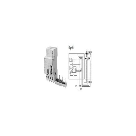 Blocco Diff. 4P 63A 0,3A Tipoac X 5Sy ( SIEMENS cod. 5SM26450 )