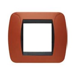 Living Int - Placca 2 Posti Te ( BTICINO cod. L4802TR )