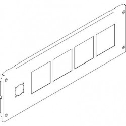 Mas - Pannello 4 Strumenti 72X72 L:800  ( BTICINO cod. 9780SNC )