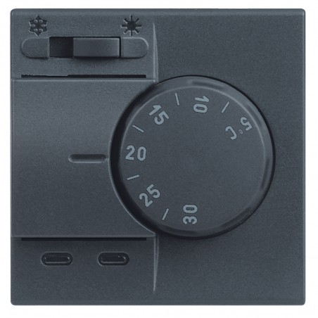 Vela Scura - Termostato Con Commutatore ( LEGRAND cod. 682710 )