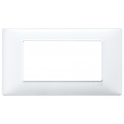 Placca 4M Bianco ( VIMAR cod. 14654.01 )