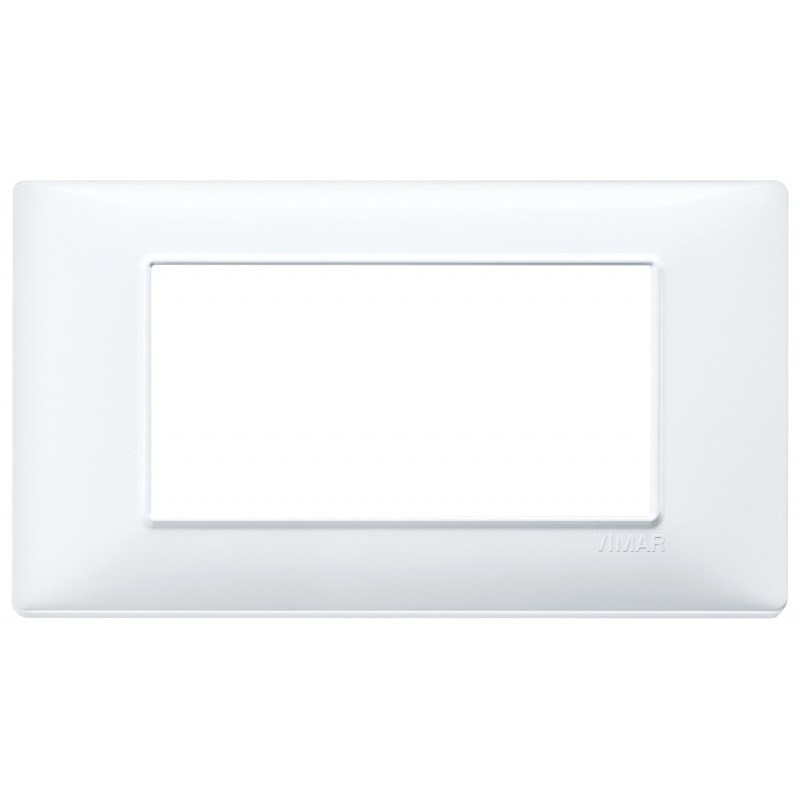 Placca 4M Bianco ( VIMAR cod. 14654.01 )