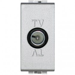 Light Tech - Presa Tv Passante Maschio ( BTICINO cod. NT4202P )