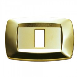 Placca Modi'1 Posto Ottone ( MASTER cod. MD211 )