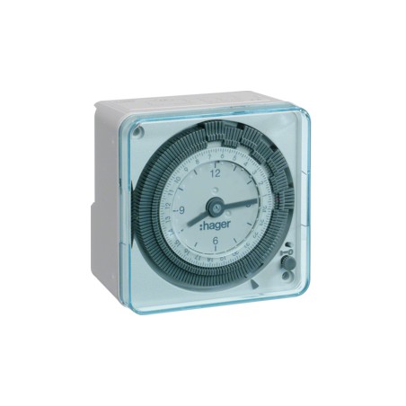 Int.Orario Giorn.220/240V 16A1 Cont.In Deviaz. ( HAGER cod. EH711 )