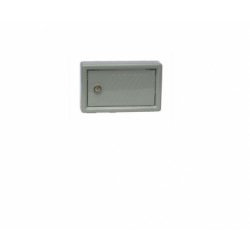 Telaio C/Chiusino Blindato Per Placca 3 P ( ZIPPO ELETTRONICA cod. 2065/GC )