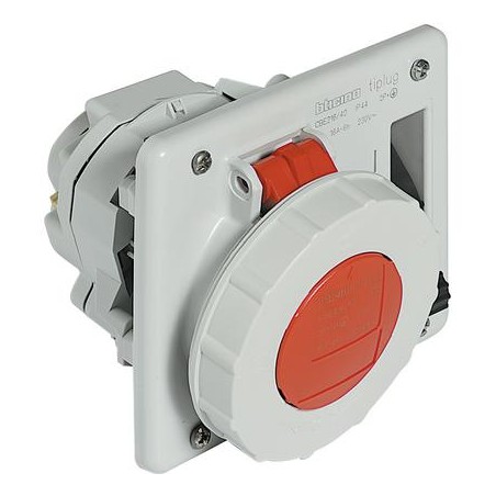 Presa Interbloccata Supercompatta Ip5 ( BTICINO cod. CBE416/53 )