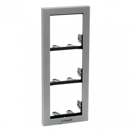 Telaio Portamod.C/Cornice Grigio ( COMELIT IMMOTEC cod. 3311/3G )