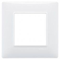 Placca 2M Bianco ( VIMAR cod. 14642.01 )