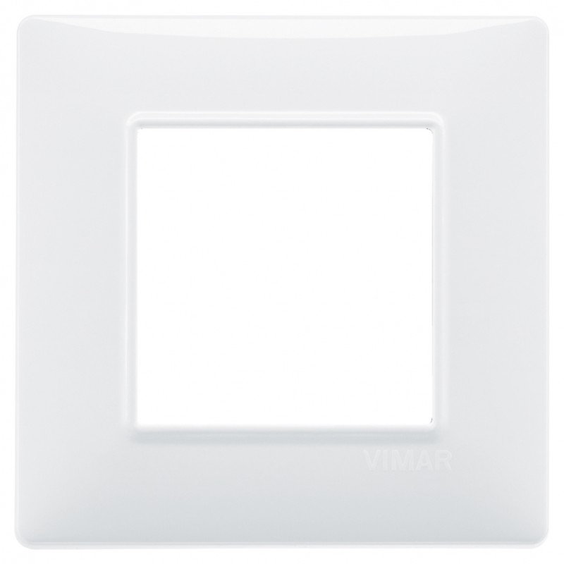 Placca 2M Bianco ( VIMAR cod. 14642.01 )