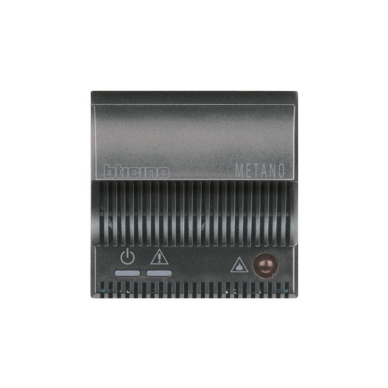 Axolute - Rivelatore Metano 12Vac/Dc Scuro ( BTICINO cod. HS4511/12 )