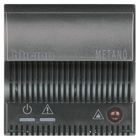 Axolute - Rivelatore Metano 12Vac/Dc Scuro ( BTICINO cod. HS4511/12 )