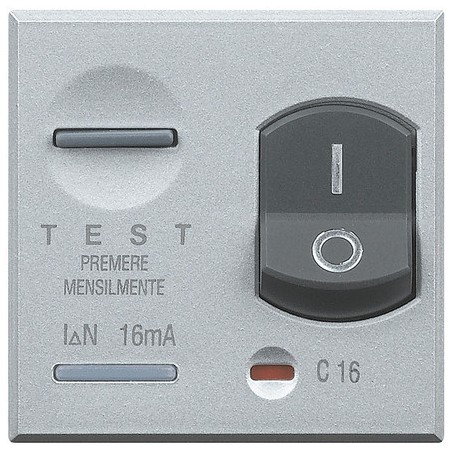 Axolute - Magnetotermico Differenziale 1P+N 10A 10Ma ( BTICINO cod. HC4305/10 )