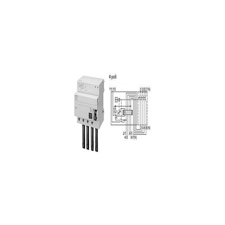 Blocco Diff. 4P 100A 30Ma Tipo Ac X 5Sp4 ( SIEMENS cod. 5SM23470 )