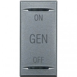 Axolute - Copritasto On Off Gen Chiaro ( BTICINO cod. HC4911AF )