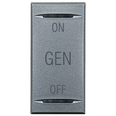 Axolute - Copritasto On Off Gen Chiaro ( BTICINO cod. HC4911AF )