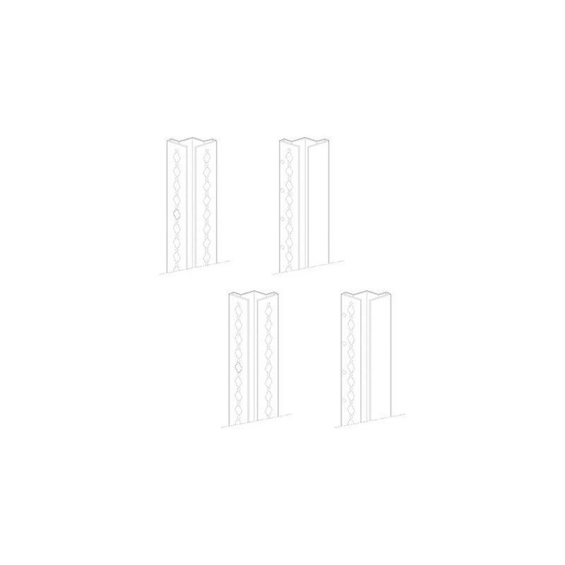 Mas Hdx - Montanti H 2000 Mm ( BTICINO cod. 91821/10 )