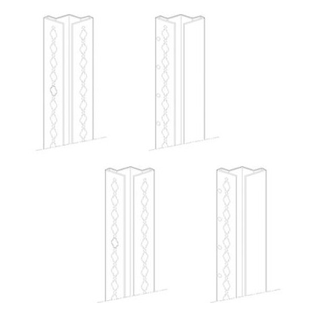 Mas Hdx - Montanti H 2000 Mm ( BTICINO cod. 91821/10 )