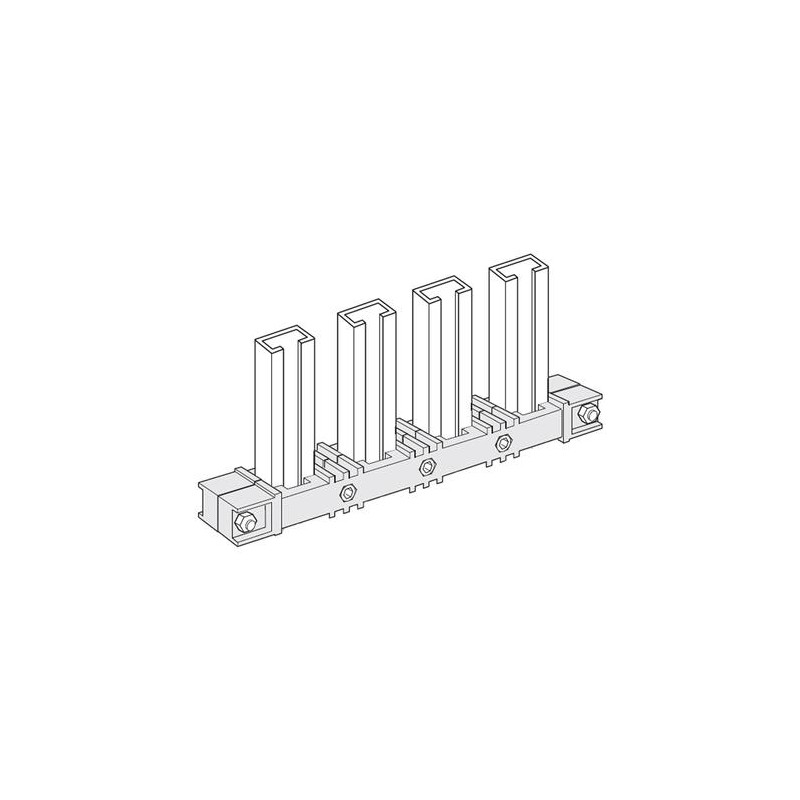 Mas Hdx - Portasbarre Di Base1 Sb/Fase ( BTICINO cod. 91882/1 )