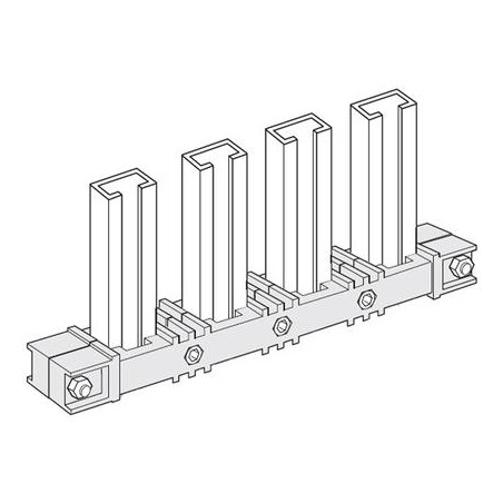 Mas Hdx - Portasbarre Di Base1 Sb/Fase ( BTICINO cod. 91882/1 )