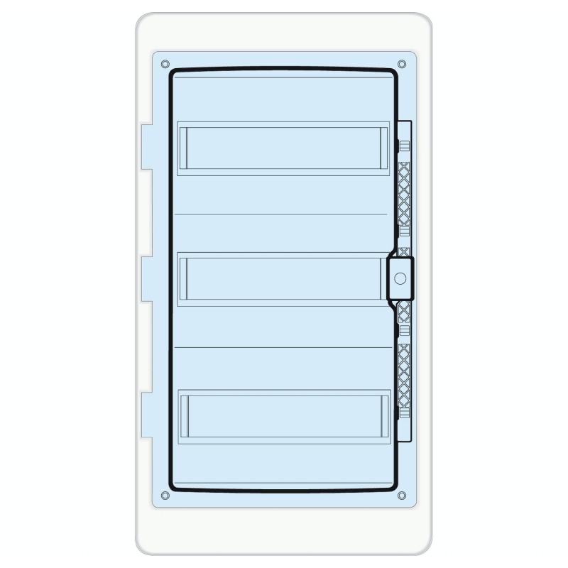 Quadro Kaedra Ip65 3 File 36Mod. ( SCHNEIDER cod. 10344 )