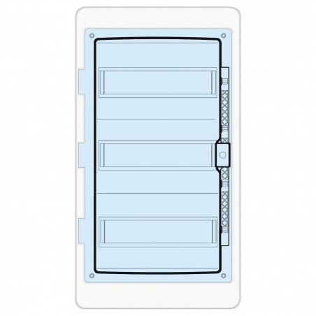 Quadro Kaedra Ip65 3 File 36Mod. ( SCHNEIDER cod. 10344 )