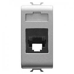 Connettore Rj45 1M Cat.5E Utptitanio ( GEWISS cod. GW14421 )