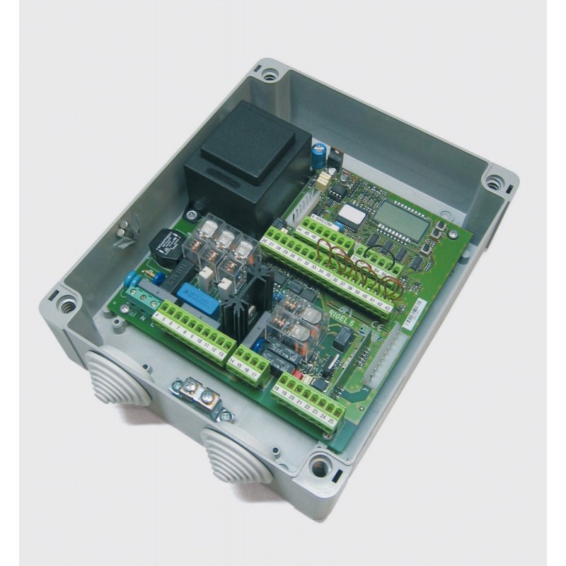 Centrale Per Motori Rigel 5 Sd 230V+Mre Mod Md433 ( BFT cod. D113693 00003 )