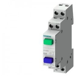 Pulsante Grig.1Na/1Nc 20A 230Vca No Arr. 1Um ( SIEMENS cod. 5TE4800 )