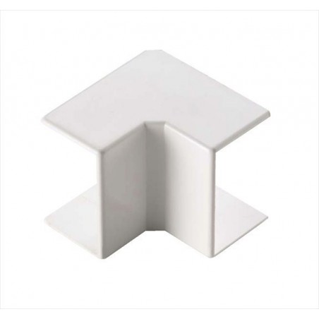 Angolo Int. Per Minican. Dim. 25X17 Bianco ( ELETTROCANALI cod. ECAI2517B )