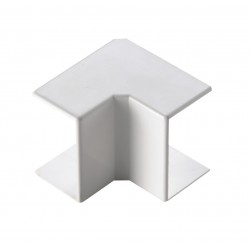 Angolo Int. Per Minican. Dim. 40X25 Bianco ( ELETTROCANALI cod. ECAI4025B )