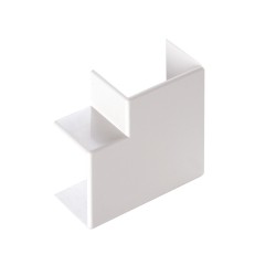 Angolo Piano Per Minican. Dim. 30X10 Bianco ( ELETTROCANALI cod. ECAP3010B )