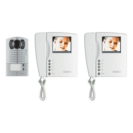 Kit 2F Video Col.Linea 2000 Z/ Swing Bif ( BTICINO cod. 367521 )