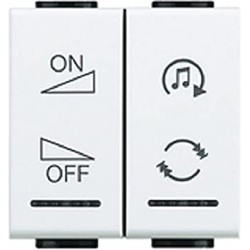 Scs - Copritasto Diffusione Sonora Light ( BTICINO cod. N4911BFM )