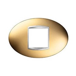 Placca Art 4P Oro ( GEWISS cod. GW16304MO )