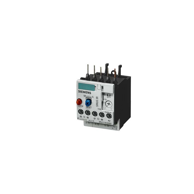 Rele' Termico X S00 9-12A ( SIEMENS cod. 3RU11161KB0 )