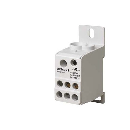 Blocco Distrib. Mod. 1Polo 125A ( SIEMENS cod. 5ST2505 )