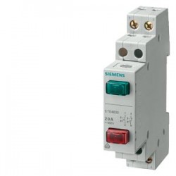 Pulsante 2 Tasti 1Na+1Nc 20A 400Vca 1Um ( SIEMENS cod. 5TE4830 )