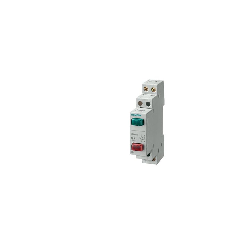 Pulsante 2 Tasti 1Na+1Nc 20A 400Vca 1Um ( SIEMENS cod. 5TE4830 )