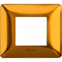 Matix - Placca 3P Oro Satinato ( BTICINO cod. AM4803GOS )