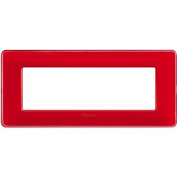 Matix - Placca 6P Colors Coral ( BTICINO cod. AM4806CRD )