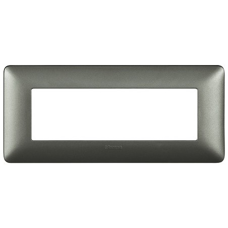 Matix - Placca 6P Silver ( BTICINO cod. AM4806MSL )