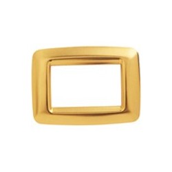 Placca 3 P.Oro Antico Playbusyoung ( GEWISS cod. GW32763 )