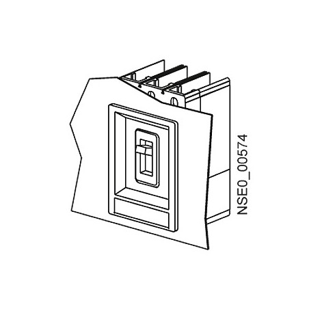 Cornice Ip40 Vl160X-250 Fix/Rim Fro/Mot ( SIEMENS cod. 3VL93008BG00 )