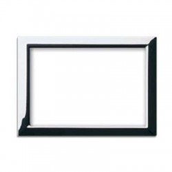 Cornice Cromo X Placche Vera44   3M ( AVE cod. 44CRV3CR )